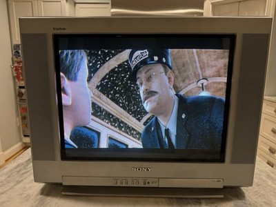 Sony KV-20FS100 20'' CRT TV Television Retro Gaming TESTED WORKS (Read Des)