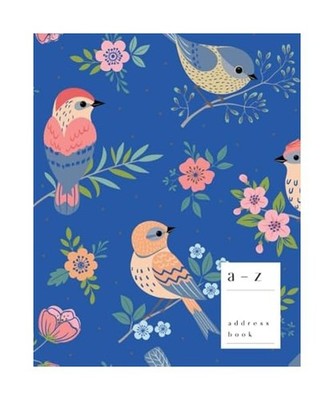 A-Z Address Book: 8x10 Large Notebook for Contact and Birthday | Journal with Al