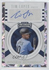 2020 Panini Contenders Rookie Roundup Cracked Ice 17/23 Tim Lopes Auto 0c2