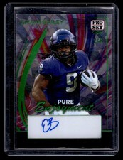 2024 Pro Set Pure #PE-EB1 Emani Bailey Pure Enjoyment Green Spectrum Crystal #/6