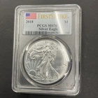 2018 American Silver Eagle PCGS MS70 First Strike