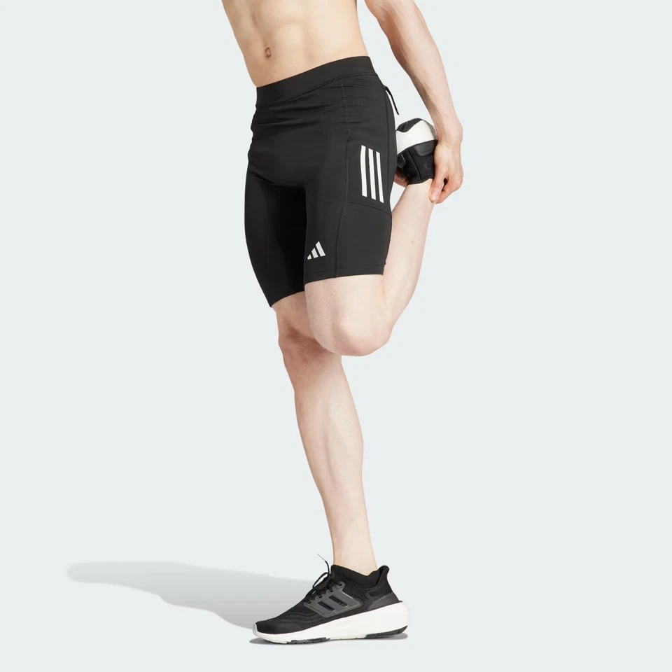 Adidas Own The Run Mens Running Shorts Tights (L) - Image 2 of 4