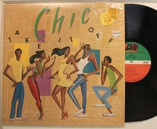 Chic Lp Take It Off On Atlantic - Vg++/ Vg++ (In Shrink!)