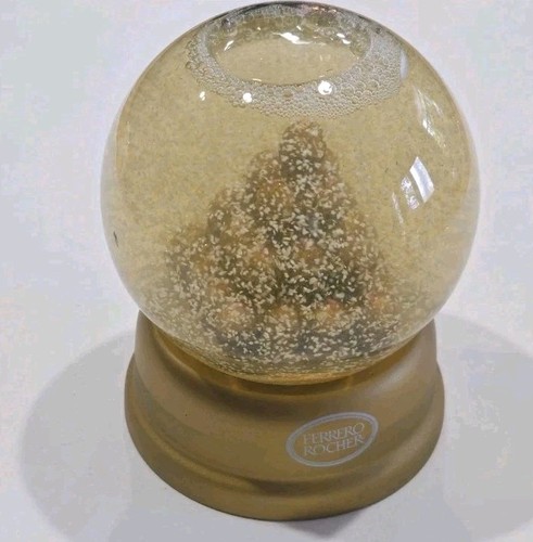 Ferrero Rocher Süßigkeiten Schneekugel Sammlerstück Werbung Promotion 3,5" Durchmesser - Bild 4 von 6