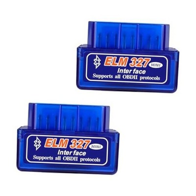 2PCS ELM327 OBDII Car Auto Diagnostic Scanner, Professional Mini ELM327 2Pcs