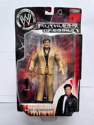 WWE Eric Bischoff Jakks Wrestling Action Figur Ruthless Aggression Serie 12