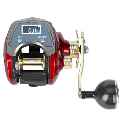 300 Size Baitcasting Fishing Reel w/ Lighted Digital Line Counter (USB Charging) | eBay 300 Size Baitcasting Fishing Reel w/ Lighted Digital Line Counter (USB Charging) | eBay