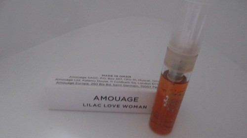 Amouage Lilac Love Woman EDP 0.06oz/2ml Sample Spray NEW w/box Feminine
