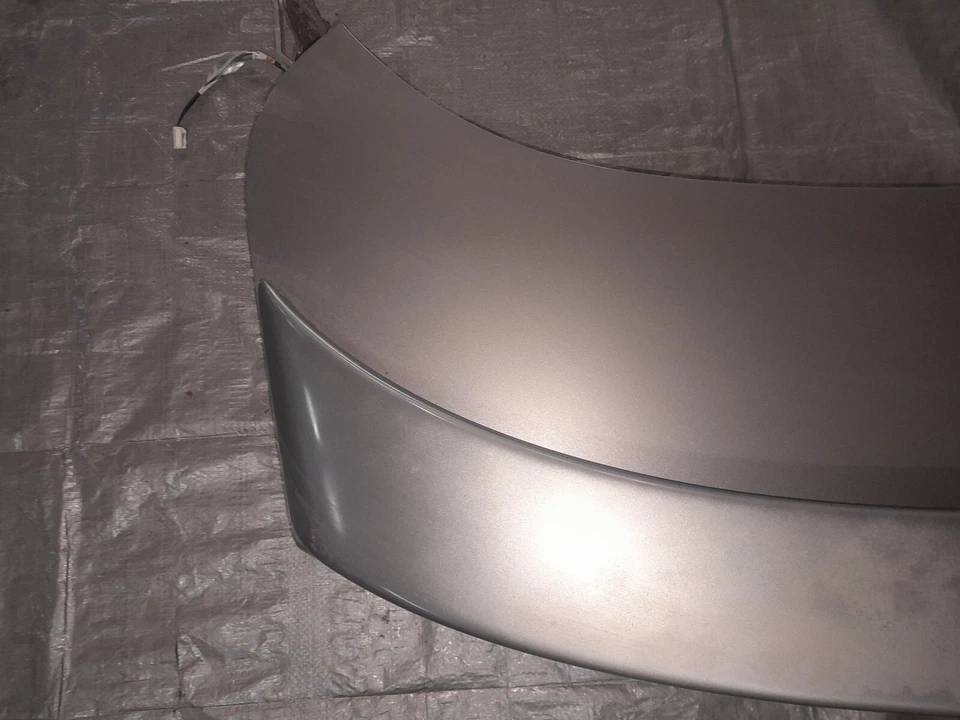 2004-2008 Mazda RX8 OEM REAR TRUNK LID DECK WITH SPOILER WING SILVER GREY 2005 Foto 4 de 4