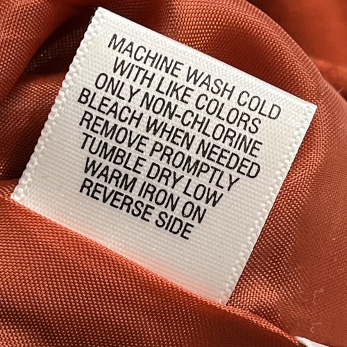 Studio Works Jacket 22W Burnt Orange Faux Suede Full Zip Blazer Classic Office - Picture 4 of 7