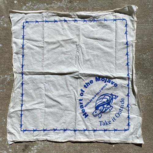 Original Heart of the Mojave Needles BLM Field Office Preserve Bandana Calif