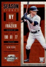 2018 Contenders Optic Ruby Wave Clint Frazier 127/199 New York Yankees