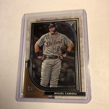 2021 Topps Museum Collection Baseball Miguel Cabrera Base #92