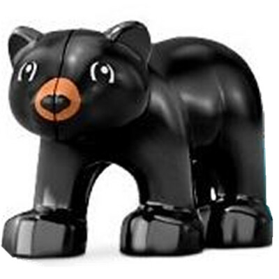 LEGO Duplo 10975 Black Bear Wild Animal Figure Woods Forest