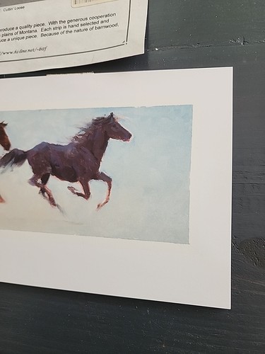Cuttin' Loose by Jim Rey Western Art Print 17 X 6 With COA no Frame As Shown Art - Picture 4 of 6