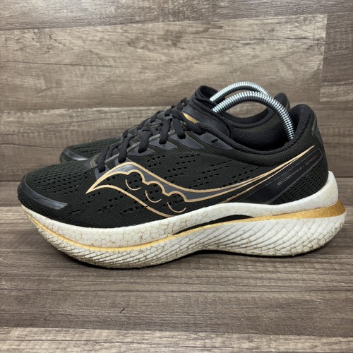 Saucony Endorphin Speed 3 Black Gold Mens US Size 9.5 S20756-10 Running Shoes - 第 4/10 張圖片