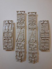 Vintage Kenner Star Wars 1979 Millennium Falcon Parts side panels set of 4 