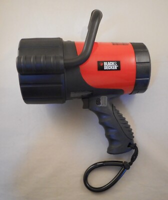 Black & Decker VEC157BD V2 Rechargeable Halogen Spotlight (Orange)