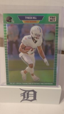 2024 Leaf ProSet Metal Green Tyreek Hill 2/10 Dolphins Superstar!