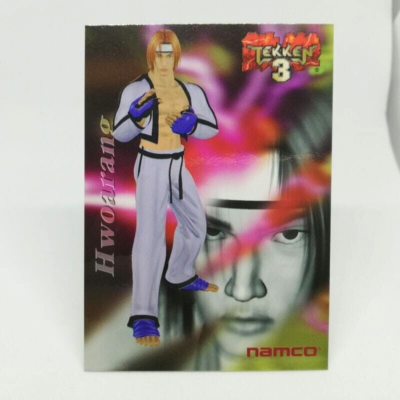 064 HWOARANG TEKKEN3 Namco Official Collection Card EPOCH Japan PS