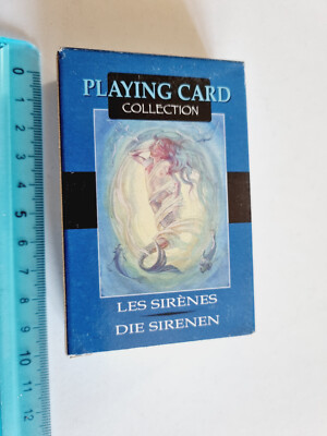 CARTE DA GIOCO SIGILLATE LE SIRENE LO SCARABEO POKER ORIGINAL PLAYING CARDS NEW