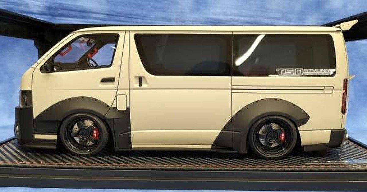 イグニッションモデル TSD WORKS HIACE IG2811 ハイエース Yahoo!オークション - IG2811 イグニッションモデル 1/18 T・S