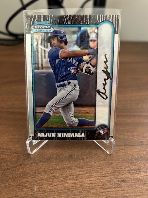 2024 Bowman Chrome - Arjun Nimmala 1999 Bowman Chrome 25th Anniversary #BC25-22