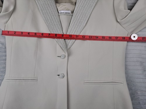 Albert Nipon Evening Jacket & Blouse Size 10 Excellent Condition - Picture 11 of 16