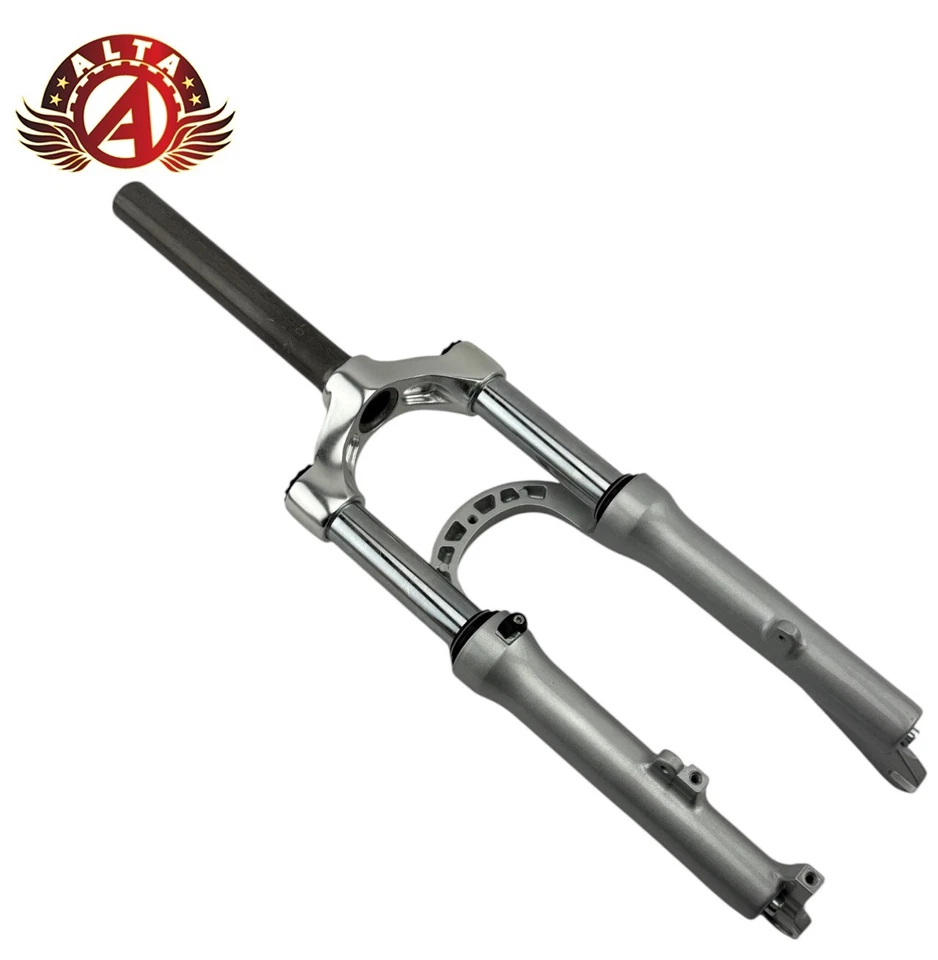 ALTA 20" Bicycle Suspension 1-1/8 Inch Threadless ALLOY DISK V-Brake Fork CHROME - Image 4 of 4