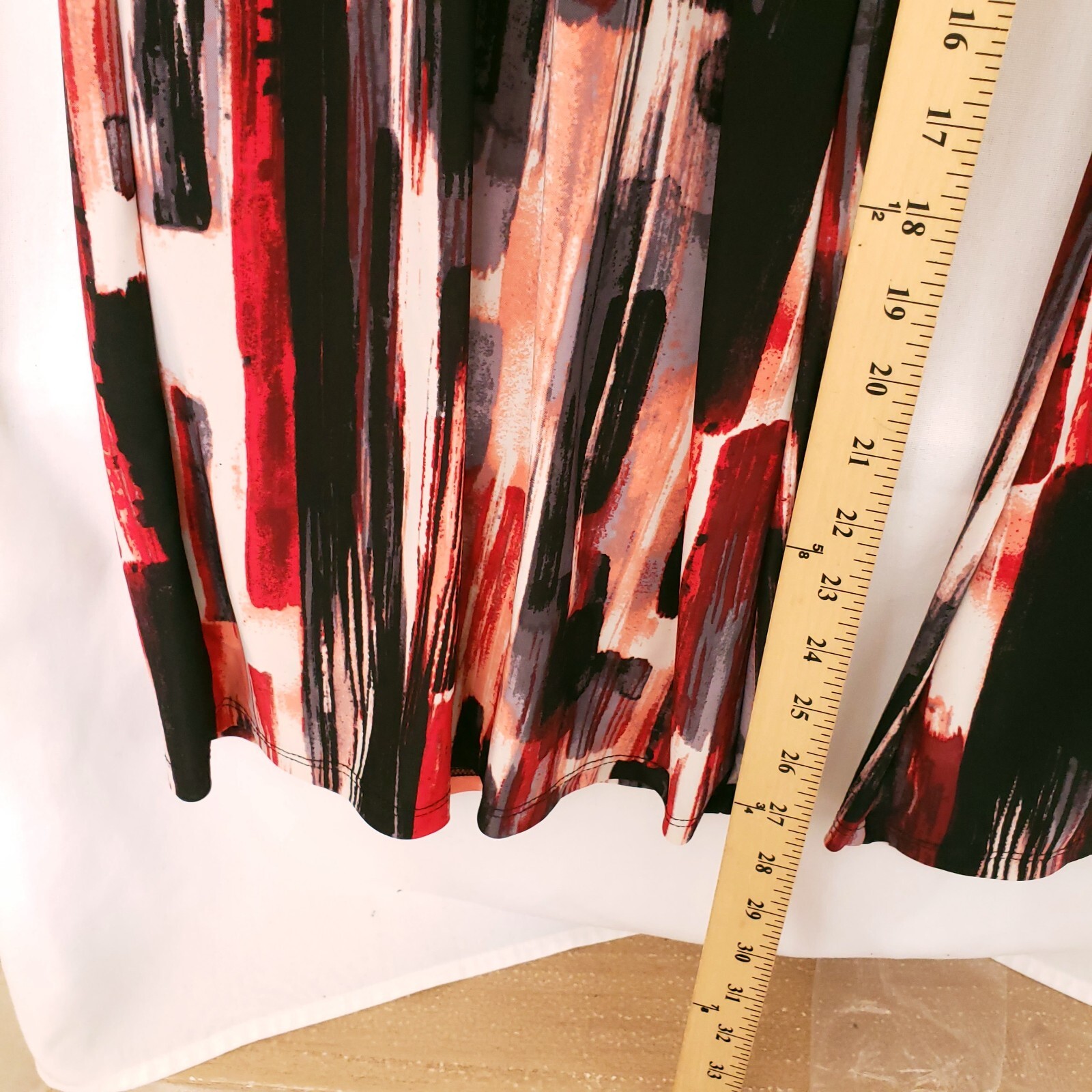 24/7 Comfort Multicolor Pattern Straight Wide Leg… - image 4