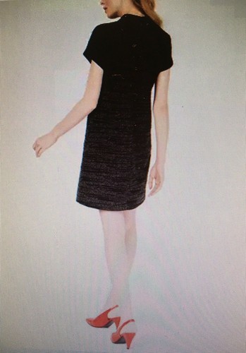 NWT Womens Jersey Stretch Dress Size Medium EasyCare PeterPanCollar MAISON JULES - 第 3/12 張圖片