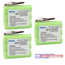 Kastar 3.6V Ni-MH 1600mAh Battery Replace for DS-900 JB-900 ME-900 PMG-3455
