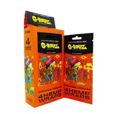G-ROLLZ Orange Dream Bio Wraps - 4 pro Packung