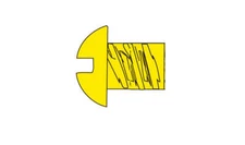 Woodland Scenics H814 Hob-Bits 2-56 1/4" Round Head Machine Screw (5-Pack)