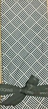 ENVOGUE KITCHEN TOWELS 2 GOLD BLUE SQUARES 18 X 28 100 COTTON NWT