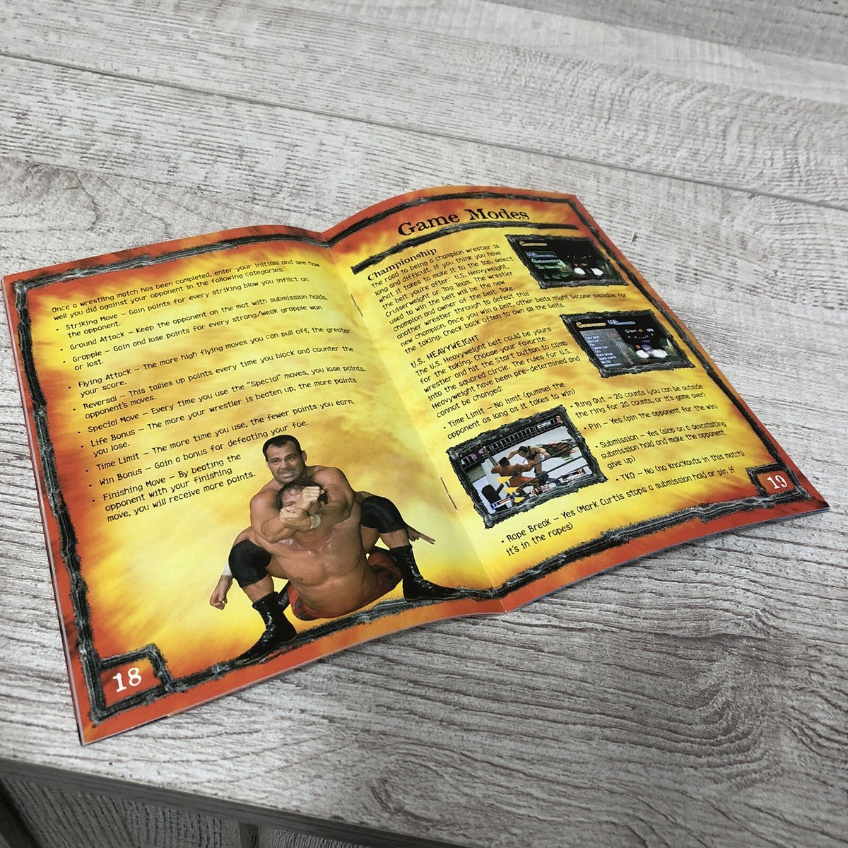 けっこうページ WCW/NWO REVENGE Wrestling Nintendo 64 N64 Instruction Manual