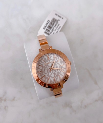 Rose Gold Tone Stainless Steel Watch 