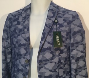 blue camo blazer
