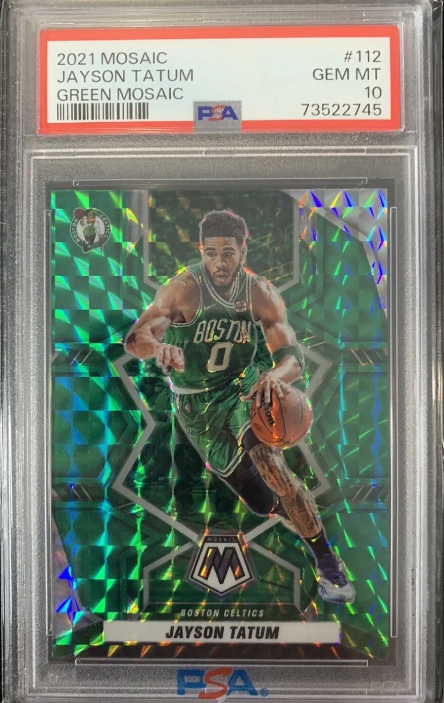 PSA10 ジェイソンテイタムmosaic razzle dazzle