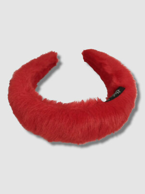 Surell faux fur padded headband $20 Surell Women main image 3