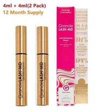 USA GrandeLASH-MD Lash Enhancing Clear Serum EXP:01/28-6 6 Month Supply 4ml 4ml 