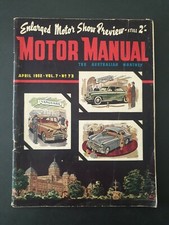 THE AUSTRALIAN MONTHLY MOTOR MANUAL MAGAZINE April 1952 Vol.7 No.73