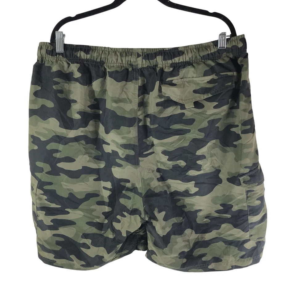 Pantalones cortos cargo Reebok para hombre Speedwick Ripstop camuflaje 1XL Foto 2 de 4
