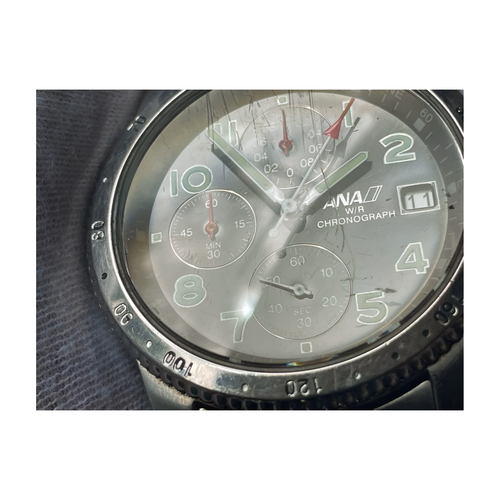 SEIKO ANA Chronograph Watch Men's Quartz Used - Picture 11 of 11