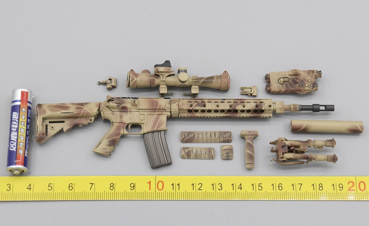 ミリタリー  OPS RIFLEMAN MK12 SNIPER RIFLE for DAMTOYS 78085 Operation Red Wings 1/6
