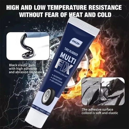 Universal Car Tire Repair Gel, Tire Repair Gel, Non-Corrosive Rubber Adhesive UK - Picture 6 of 10