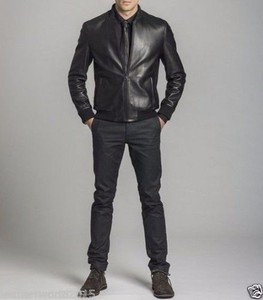 black slim coat