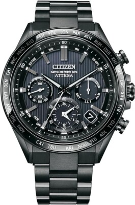 Citizen Attesa Men's Black Dial Watch CC4055-65E for sale