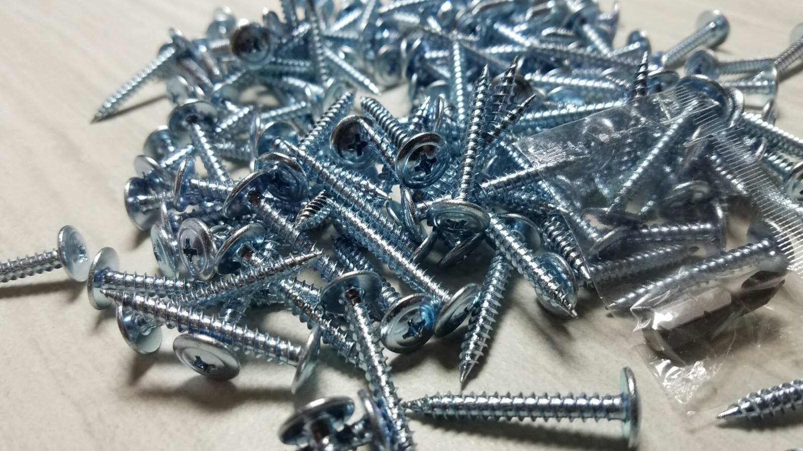 Self Piercing Lath Screws 1LB 150 PC 8 x 1 1/4" Metal to Wood eBay