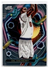 2023-24 Topps Chrome Cosmic #125 OG Anunoby Knicks